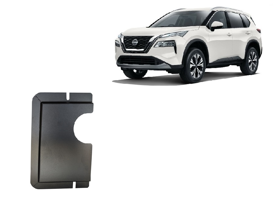 Steel diferential skid plate for Nissan X Trail