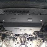 Audi Q2 2021-2026 steel 2 mm gearbox guard for engine, front bumper and gearbox protection - additional product view
