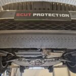 Audi Q2 2021-2026 steel 2 mm sump guard for engine, front bumper and gearbox protection - additional product view