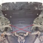 Radiator guard steel skid plate A4 B9