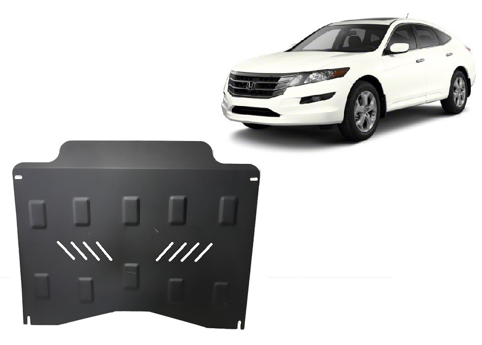 Steel skid plate for the protection of the engine and the gearbox for Honda Accord