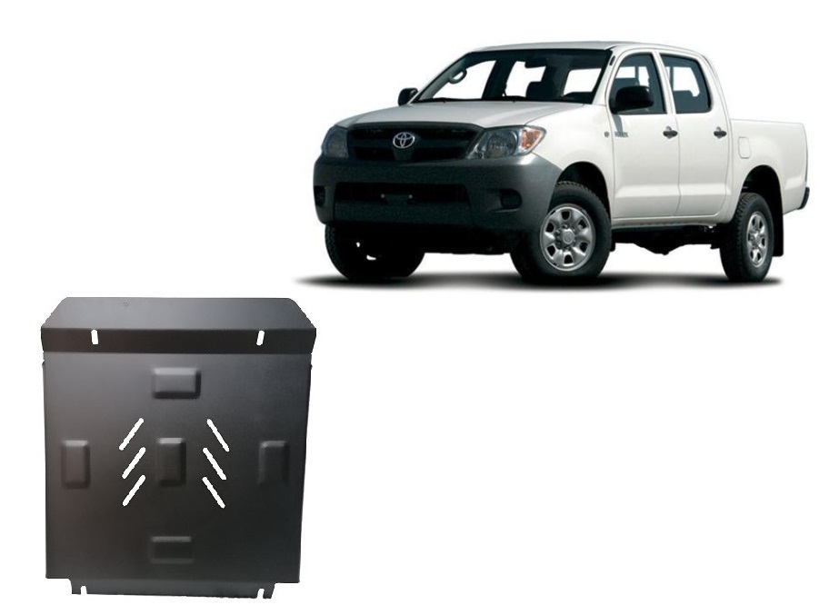 Steel skid plate for Toyota Hilux