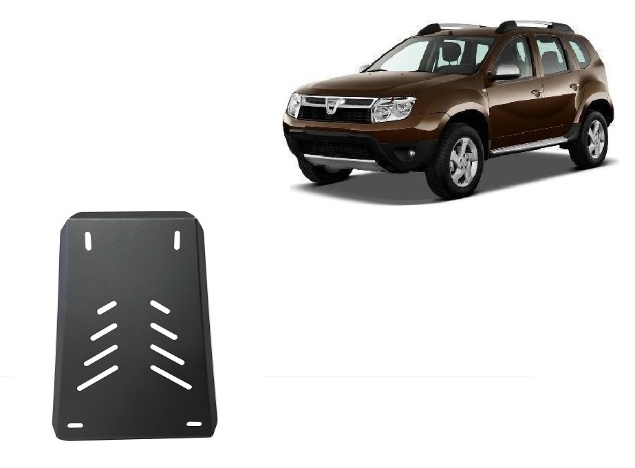 Steel differential skid plate for Dacia Duster