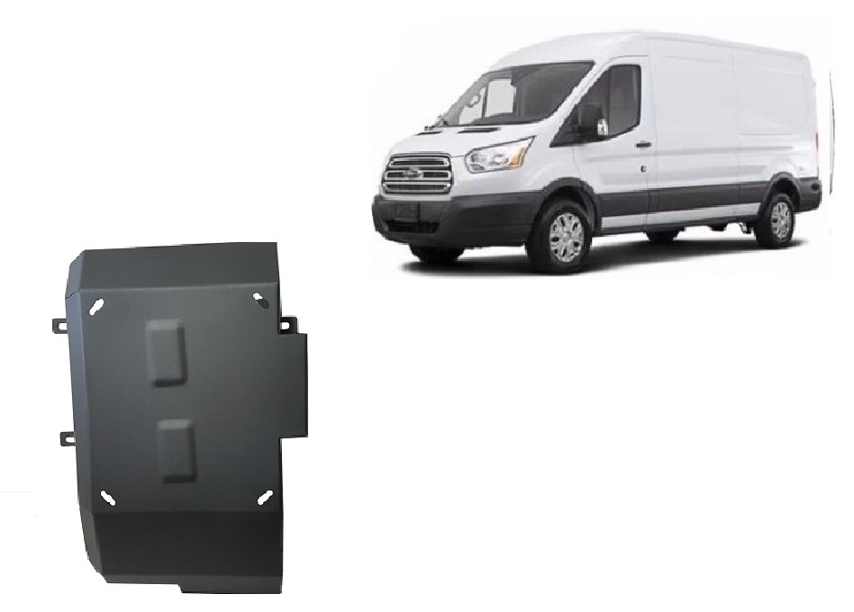 Steel AdBlue tank plate for Ford Transit