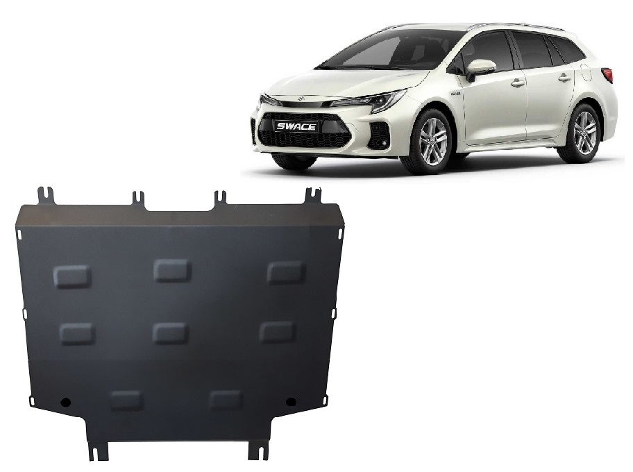 Steel skid plate for Suzuki Swace