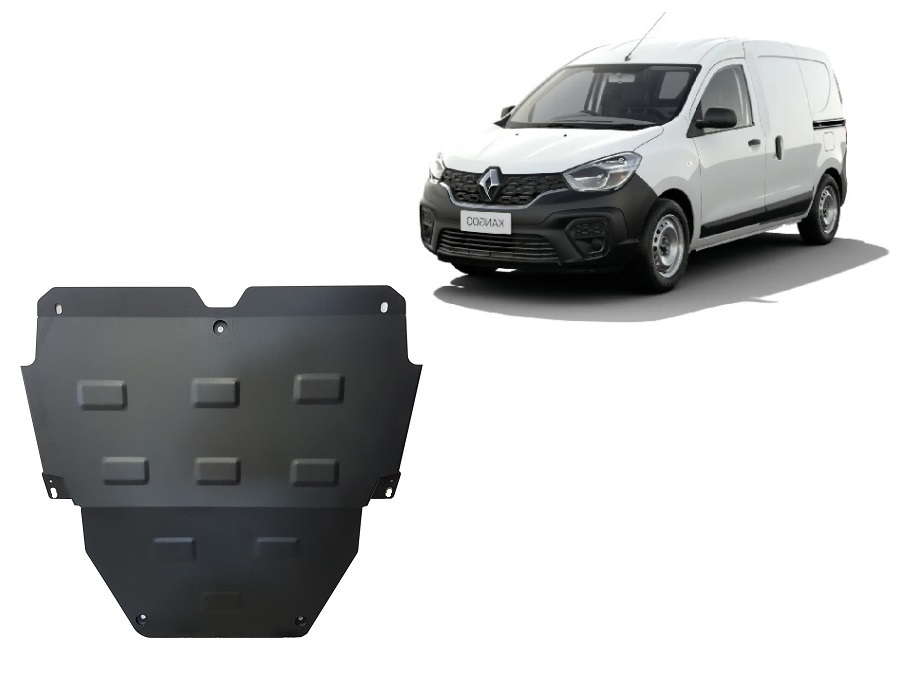 Steel skid plate for Renault Kangoo