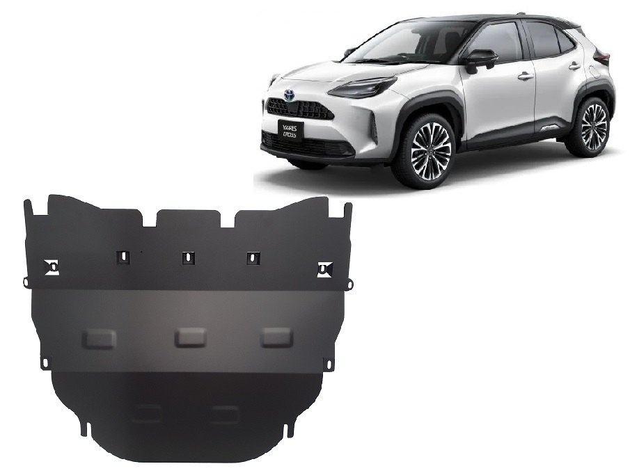 Steel skid plate for Toyota Yaris Cross XP210