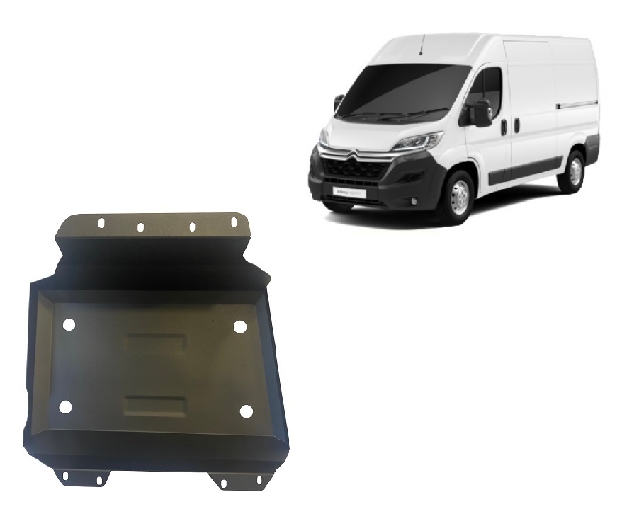 Steel fuel tank skid plate  for Citroen Jumper