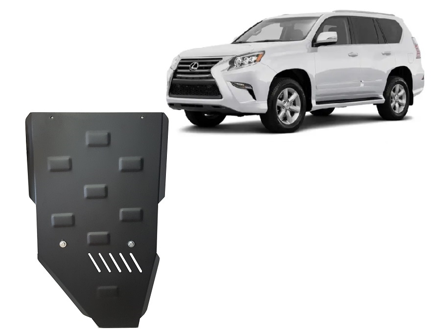 Steel gearbox skid plate for Lexus GX460