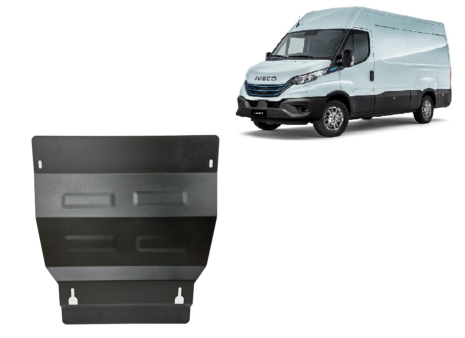 Steel skid plate for Iveco Daily 7