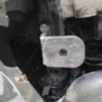 Side view of aluminum skid plate for Audi A3 underbody protection