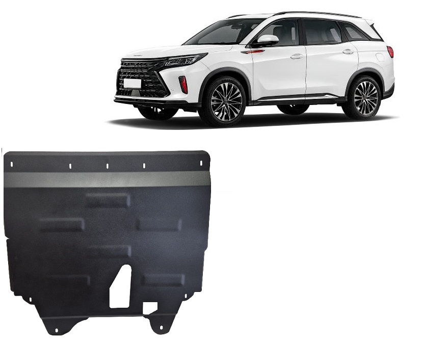 Steel skid plate for Dfsk Fengon 600