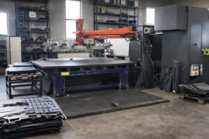 Laser-cut steel plates for underbody protection