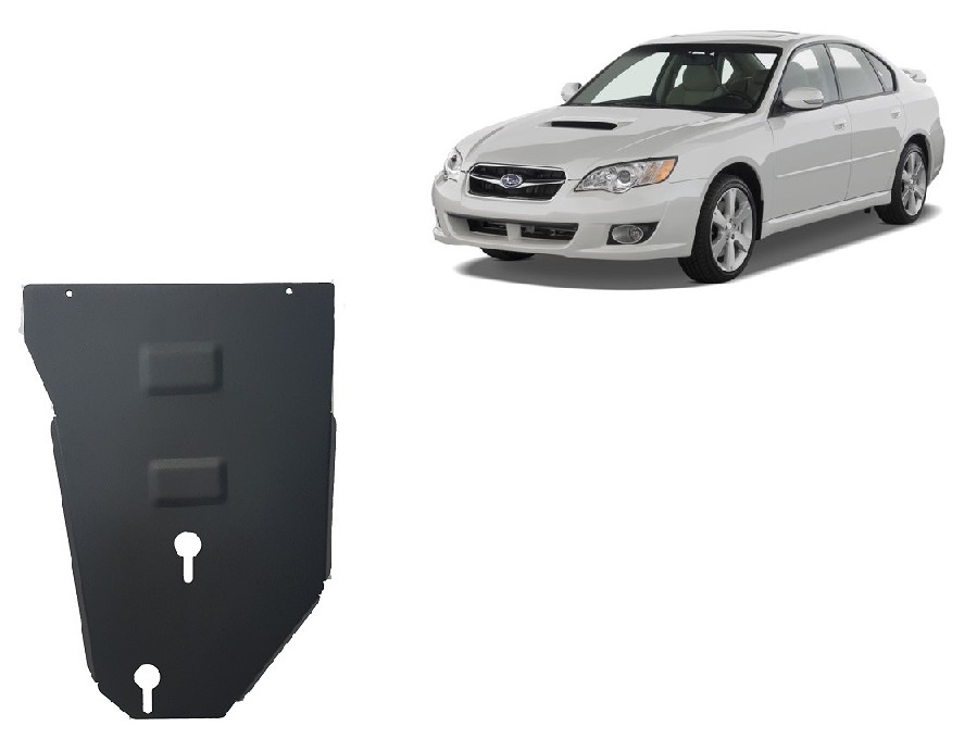Steel manual gearbox skid plate Subaru Legacy (2003-2009) Gearbox Skid Plate - 2 mm Steel