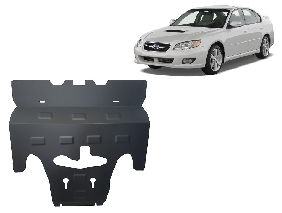 Subaru Legacy IV (2003-2009) Engine, Radiator Skid Plate - 2 mm Steel