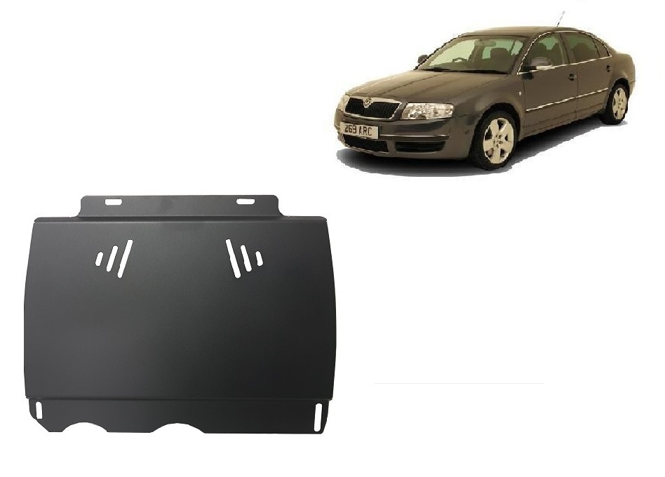 Skoda Superb (2001-2008) Manual Gearbox Skid Plate - 2 mm Steel