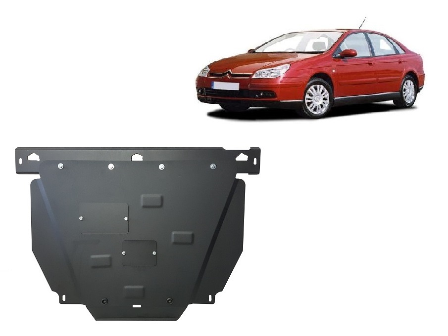 Citroen C5 (2001-2004) Engine, Gearbox Skid Plate - 2 mm Steel