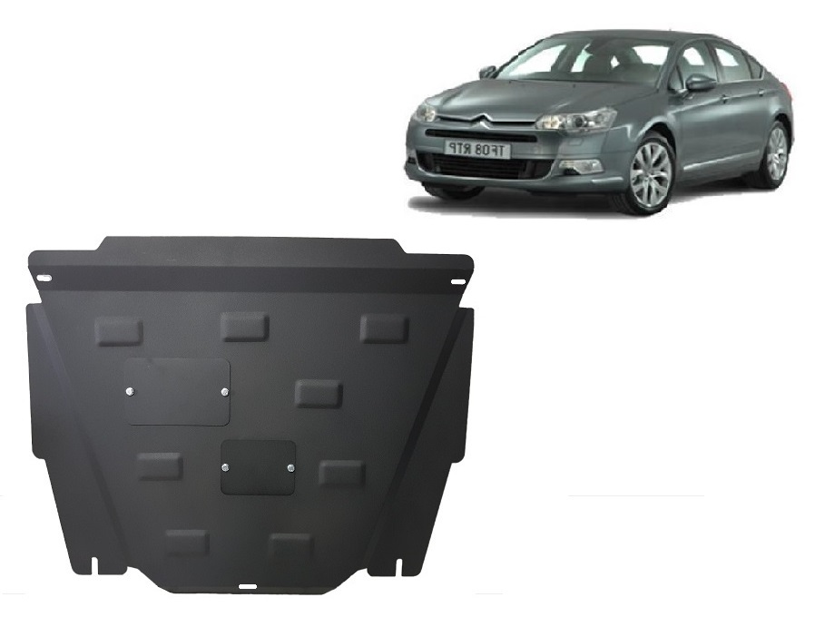 Citroen C5 (2004-2008) Engine, Gearbox Skid Plate - 2 mm Steel