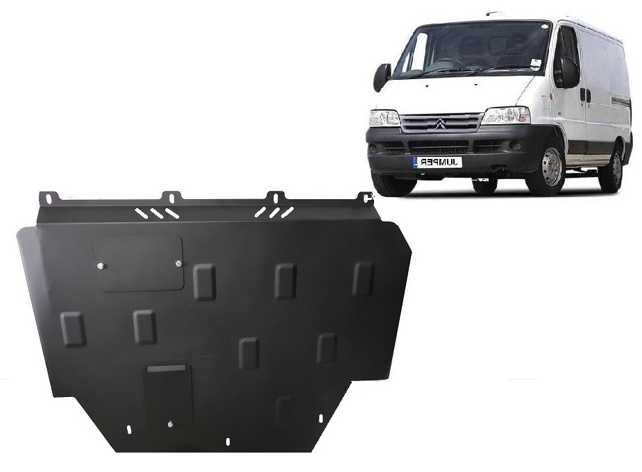 Citroen Jumper (1995-2006) Engine, Gearbox, Radiator Skid Plate - 2 mm Steel