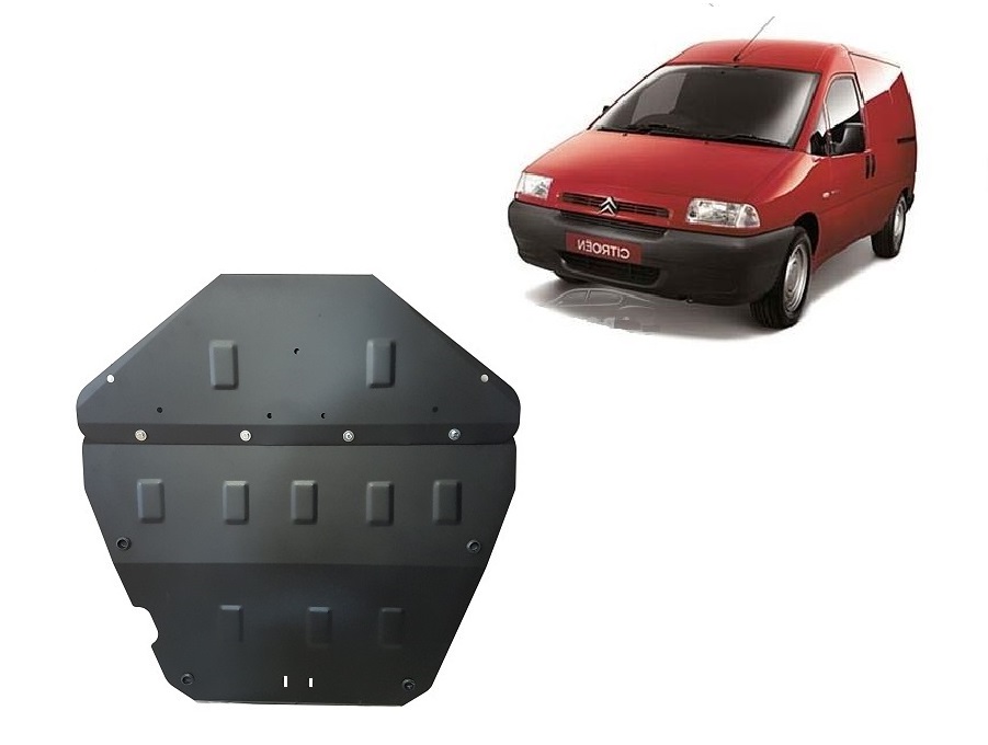 Citroen Jumpy (1994-2006) Engine, Front Bumper, Gearbox, Radiator Skid Plate - 2 mm Steel