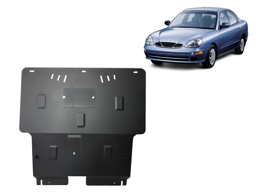 Daewoo Nubira (2003-2009) Engine, Front Bumper, Gearbox, Radiator Skid Plate - 2 mm Steel
