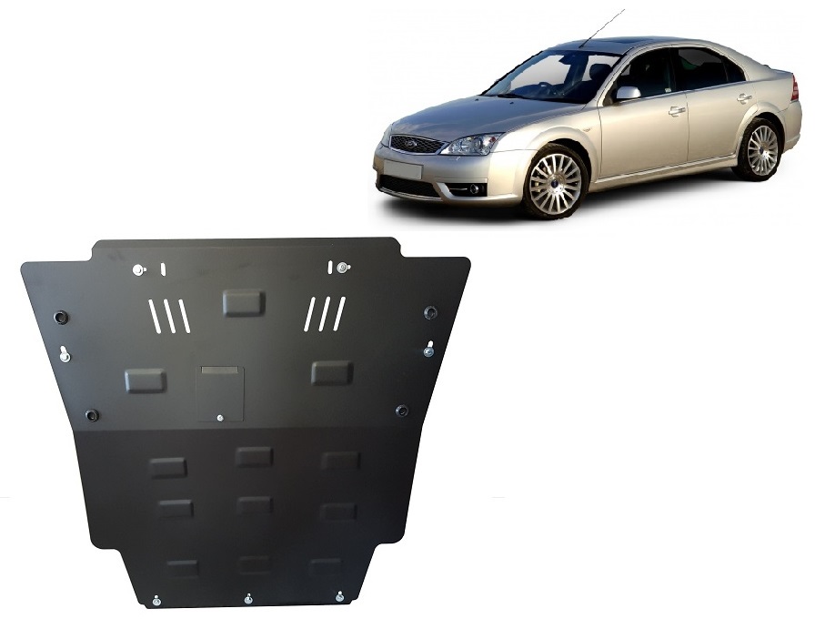 Ford Mondeo 3 (2000-2007) Engine, Gearbox, Radiator Skid Plate - 2 mm Steel