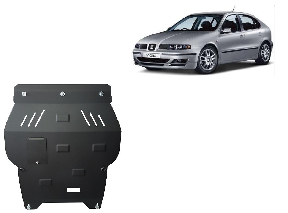 Seat Leon Mk1 (1998-2005) Engine, Front Bumper, Gearbox, Radiator Skid Plate - 2 mm Steel