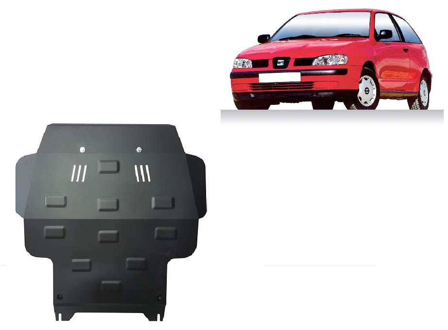 Seat Ibiza (1993-2002) Engine, Front Bumper, Gearbox, Radiator Skid Plate - 2 mm Steel