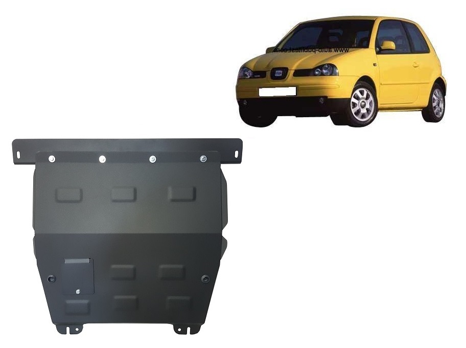 Seat Arosa (1997-2004) Engine, Gearbox Skid Plate - 2 mm Steel