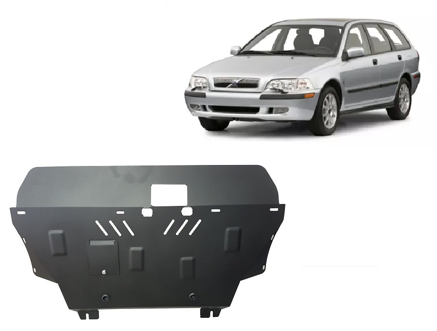 Volvo V40 (1995-2004) Engine, Gearbox Skid Plate - 2 mm Steel
