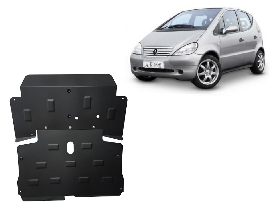 Mercedes A-Class W168 (1997-2004) Engine, Front Bumper, Gearbox, Radiator Skid Plate - 2 mm Steel