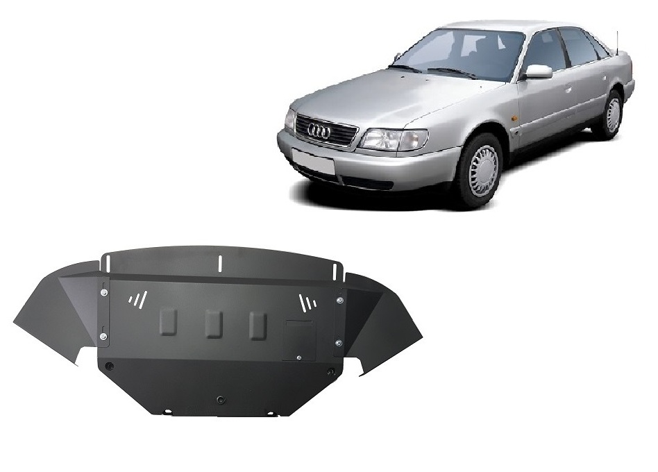 Audi A6 (1997-2004) Engine, Front Bumper, Radiator Skid Plate - 2 mm Steel