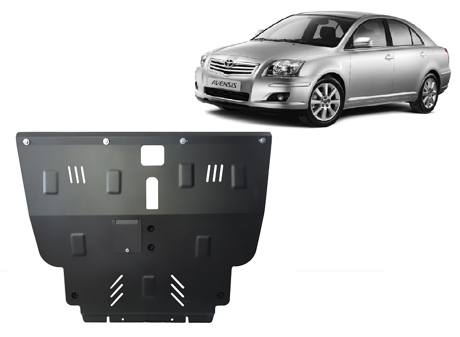 Toyota Avensis (2003-2008) Engine, Gearbox, Radiator Skid Plate - 2 mm Steel