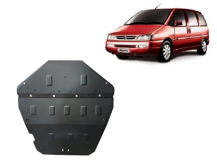 Citroen Evasion (1995-2003) Engine, Front Bumper, Gearbox, Radiator Skid Plate - 2 mm Steel