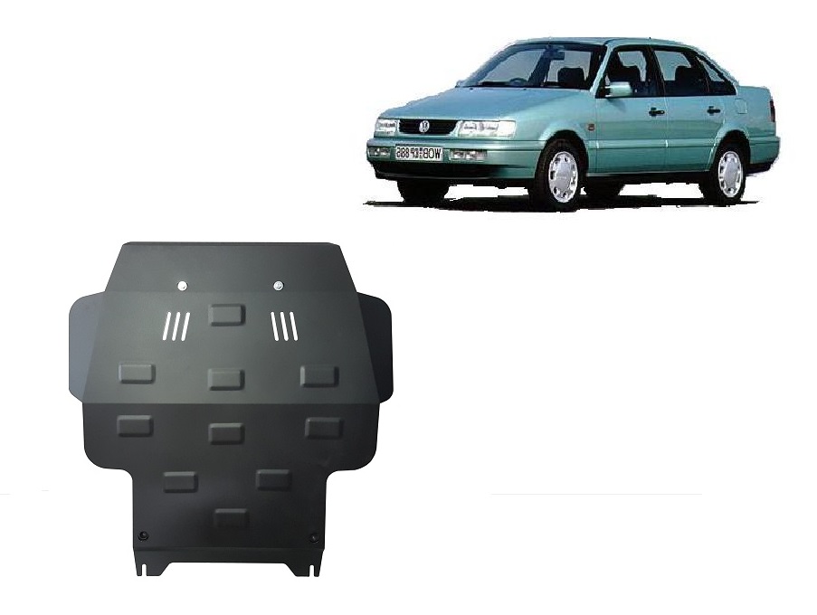 VW Passat B3, B4 Diesel (1988-1997) Engine, Gearbox Skid Plate - 2 mm Steel