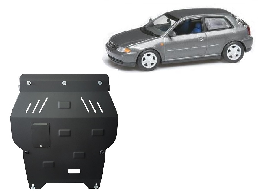 Audi A3 (1996-2003) Engine, Front Bumper, Gearbox, Radiator Skid Plate - 2 mm Steel