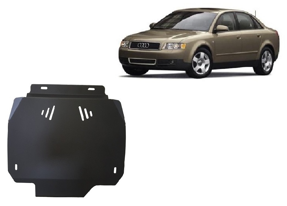Audi A4 B6 (2000-2005) Automatic Gearbox Skid Plate - 2 mm Steel