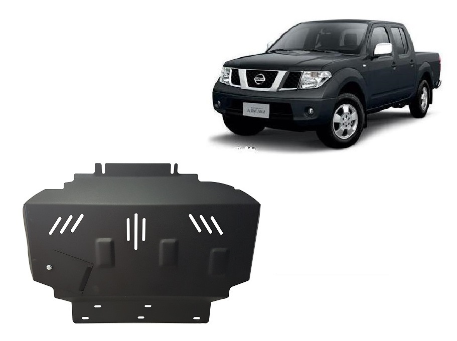 Nissan Navara D40 (2005-2015) Engine Skid Plate - 3 mm Steel