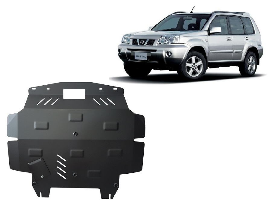 Nissan X-Trail T30 (2001-2007) Engine, Gearbox, Radiator Skid Plate - 2.5 mm Steel