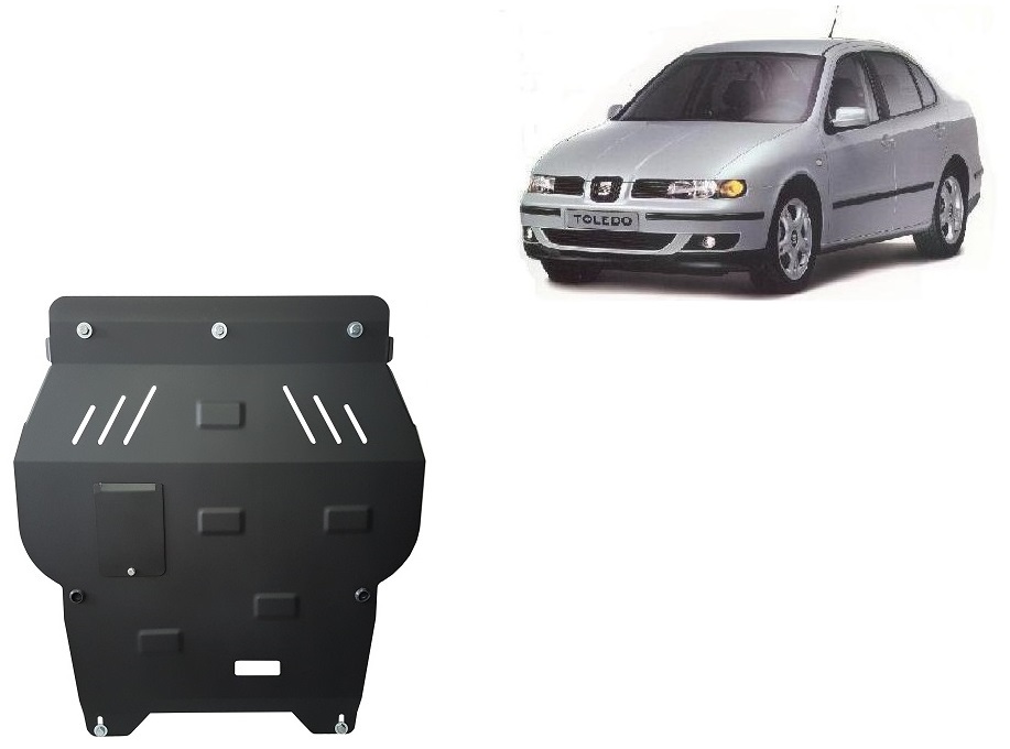 Seat Toledo 2 (1998-2004) Engine, Front Bumper, Gearbox, Radiator Skid Plate - 2 mm Steel
