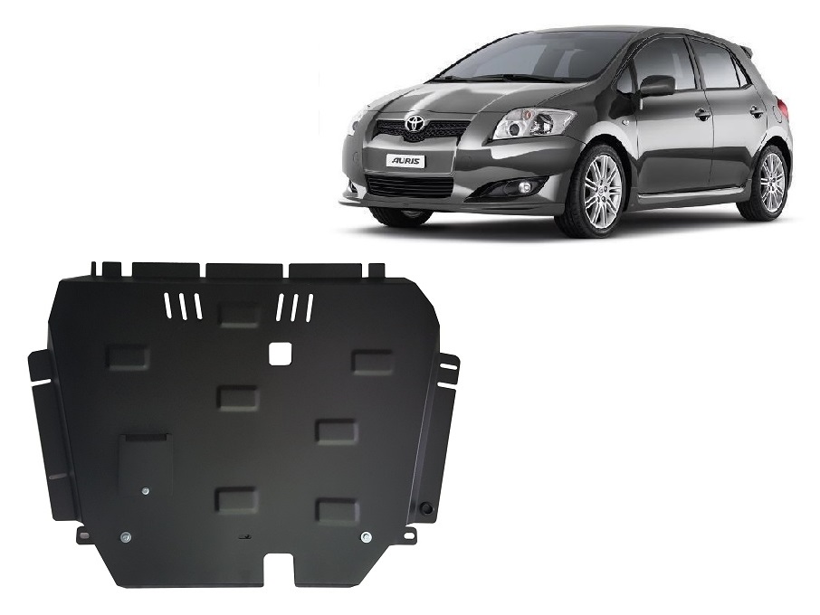 Toyota Auris (2007-2012) Engine, Gearbox, Radiator Skid Plate - 2 mm Steel
