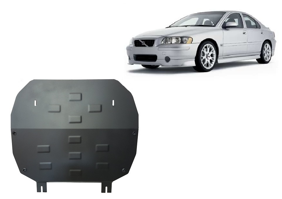 Volvo S60 (2000-2009) Engine, Gearbox, Radiator Skid Plate - 2 mm Steel