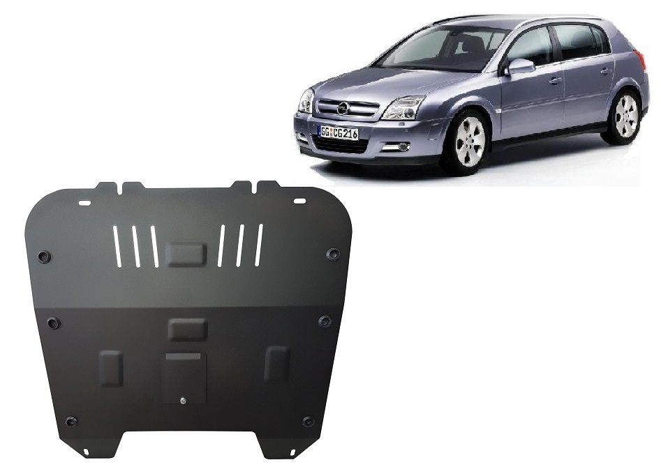 Opel Signum (2002-2008) Engine, Gearbox, Radiator Skid Plate - 2 mm Steel