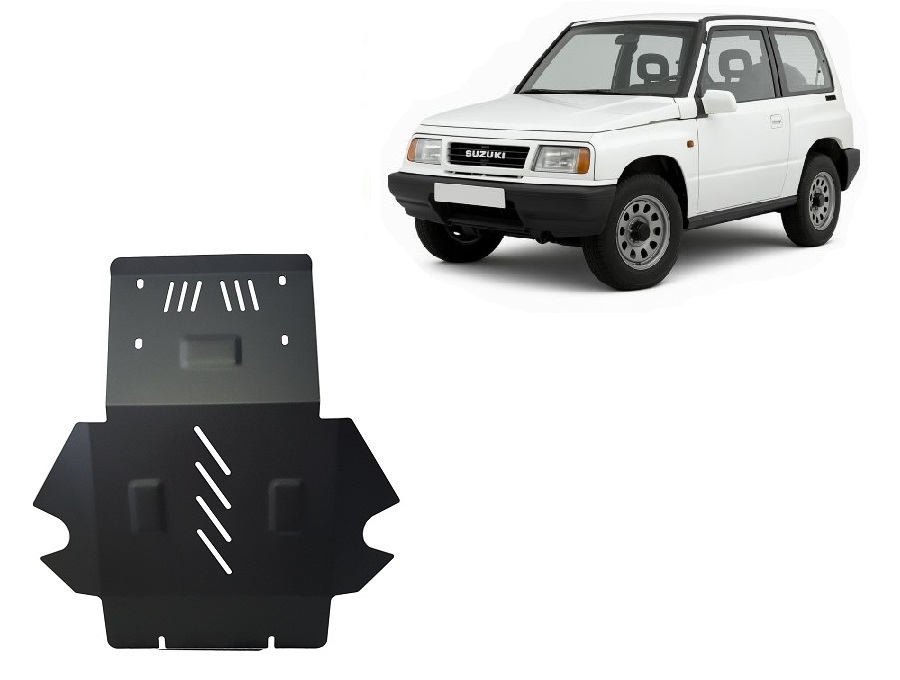 Suzuki Vitara (1988-1999) Engine, Radiator Skid Plate - 3 mm Steel