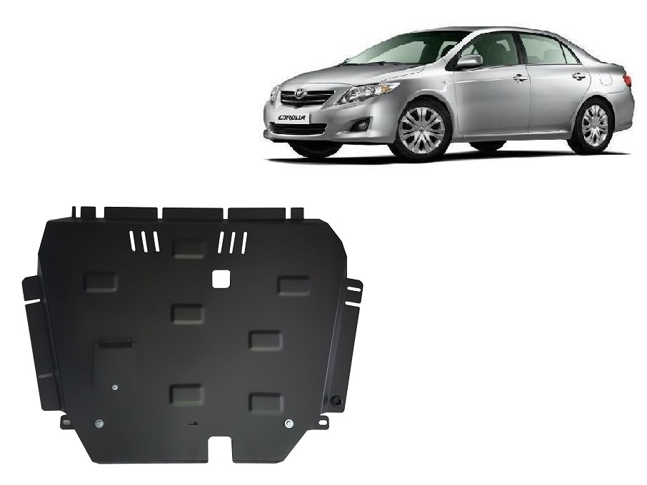 Toyota Corolla (2007-2012) Engine Skid Plate - 2 mm Steel