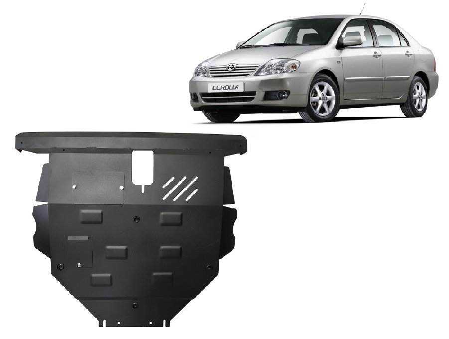 Toyota Corolla E120/E130 (2002-2007) Engine Skid Plate - 2 mm Steel