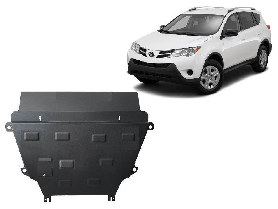 Toyota RAV4 (2013-2018) Engine, Gearbox, Radiator Skid Plate - 2 mm Steel