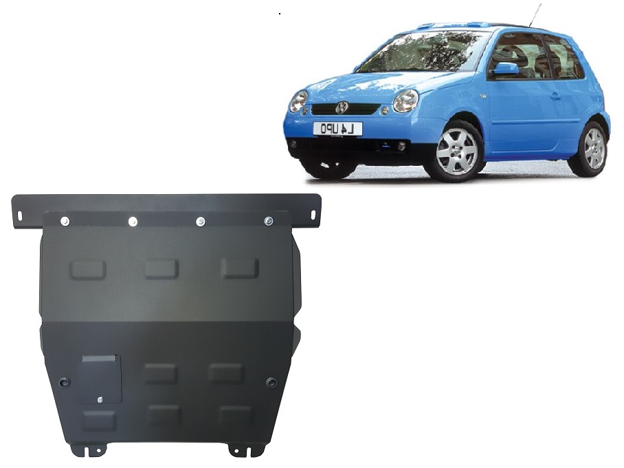 VW Lupo (1999-2005) Engine, Gearbox Skid Plate - 2 mm Steel