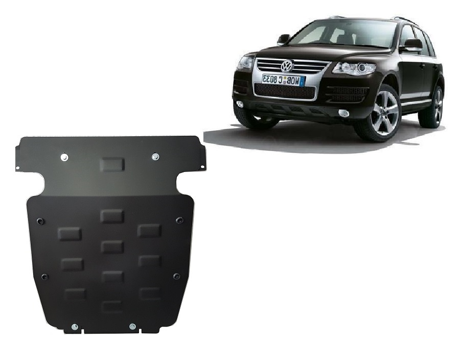 VW Touareg 7L (2003-2010) Engine Skid Plate - 3 mm Steel