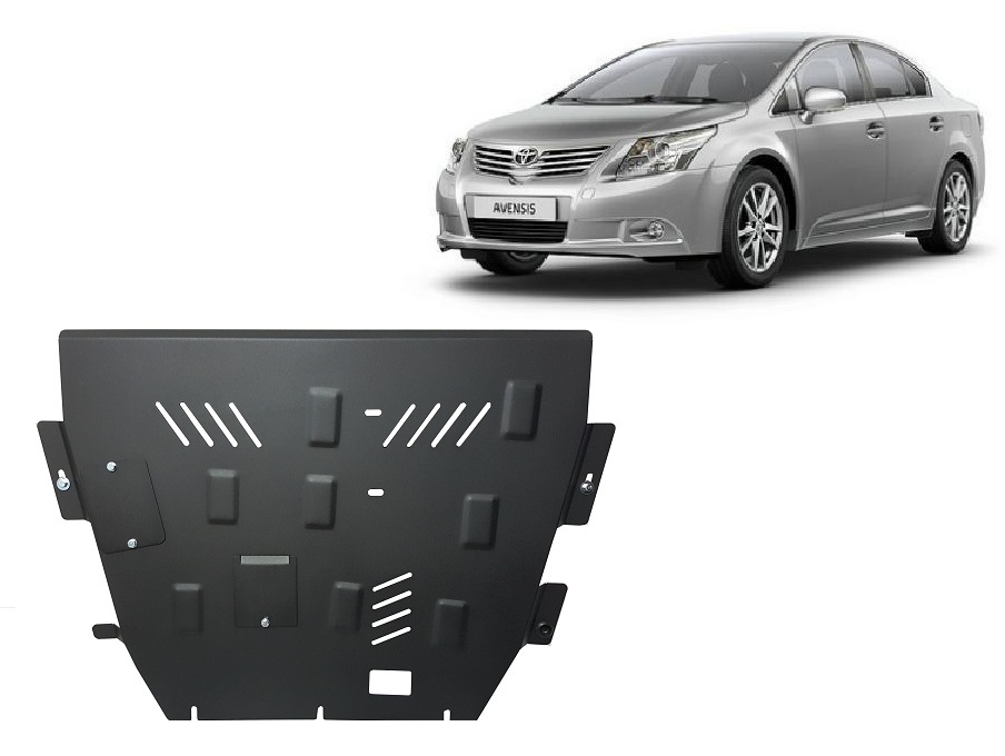Toyota Avensis (2008-2018) Engine Skid Plate - 2 mm Steel